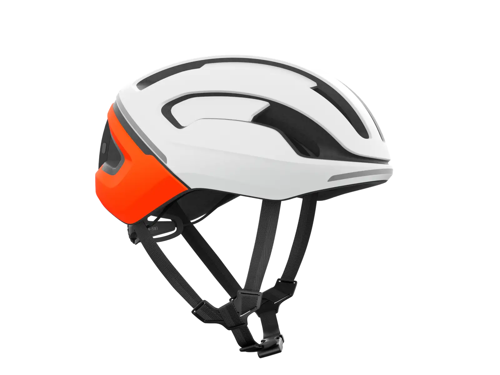 POC Omne Beacon MIPS szosowy kask Hydrogen White/Fluorescent Orange Matt