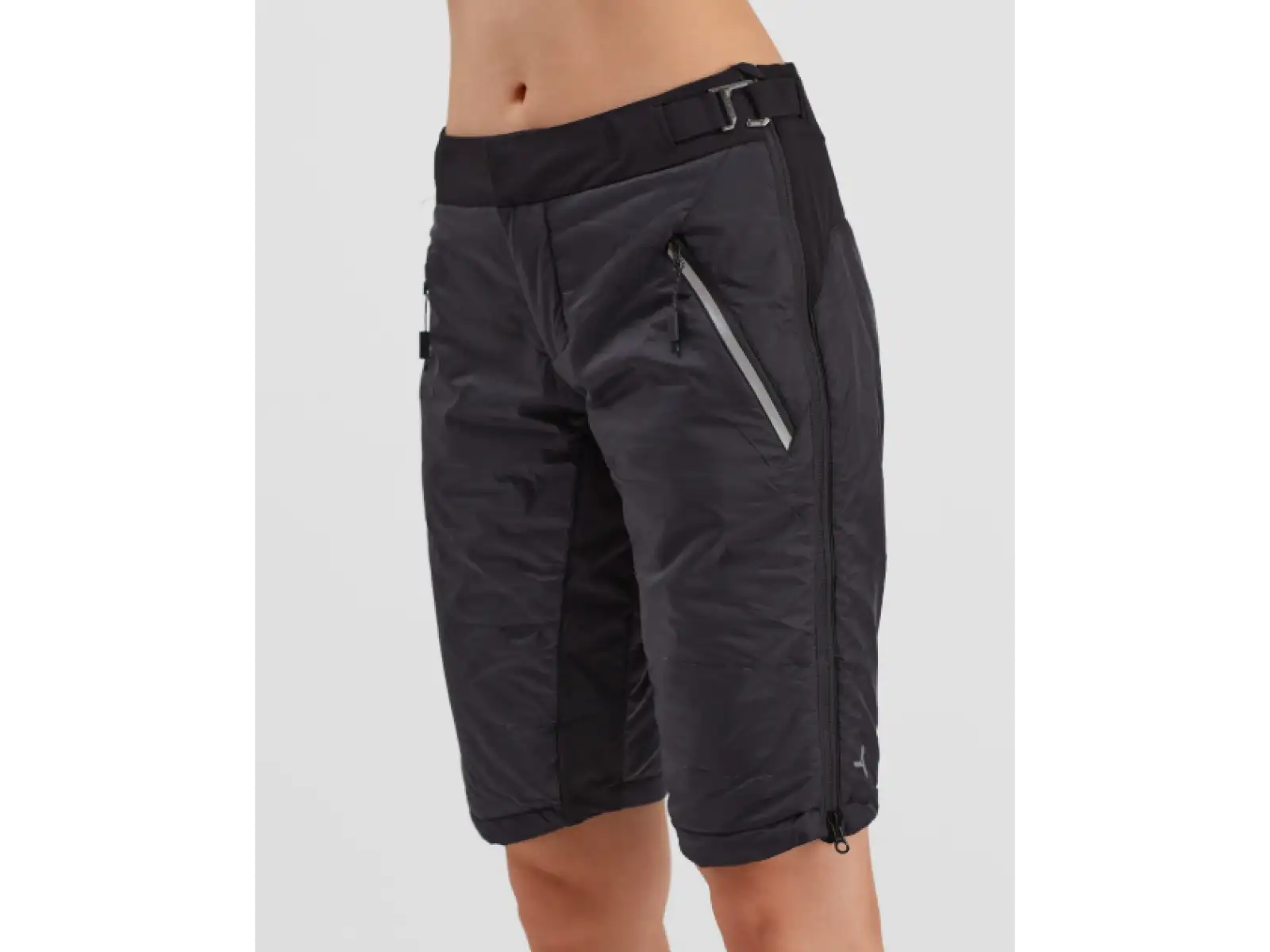 Silvini Primaloft PRE WP1306 damskie ocieplane szorty Black