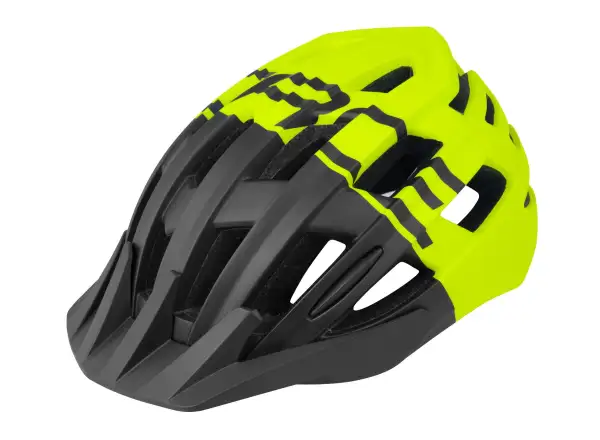Force Corella MTB kask, czarno/fluo