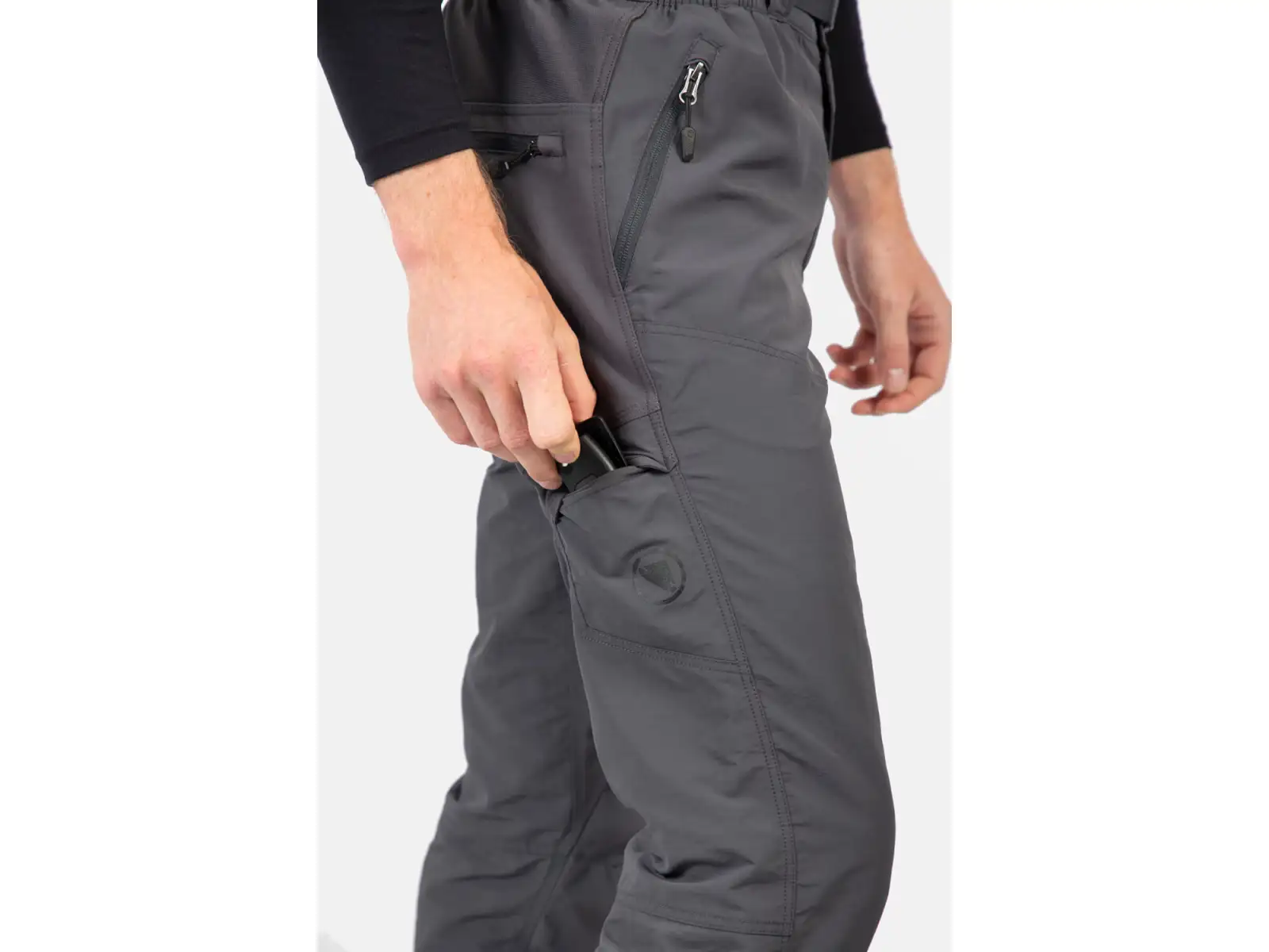 Endura Hummvee Zip-off męskie spodnie czarna