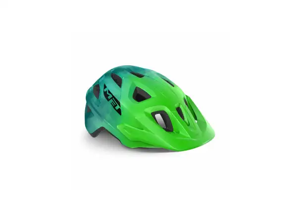 MET Eldar junior kask zielona tie-dye rozmiar Uni (52-57 cm)