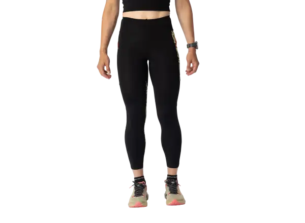 Dynafit Trail 7/8 damskie legginsy do biegania Black Out/Overcast