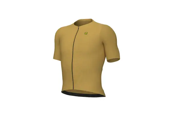 Alé Special Edition Earthy Style męska koszulka kolarska krótki rękaw Kashmir Yellow