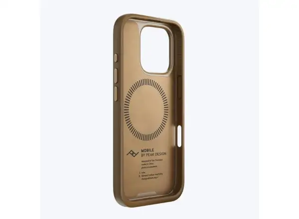 Peak Design Mobile Everyday Clarino Case iPhone 16 Pro etui na telefon Tan