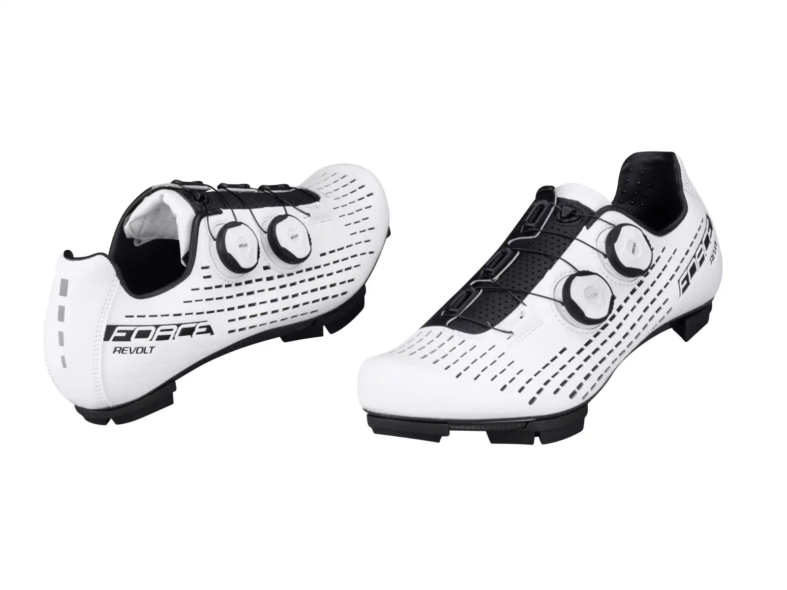 Force Revolt Carbon MTB męskie buty rowerowe biała