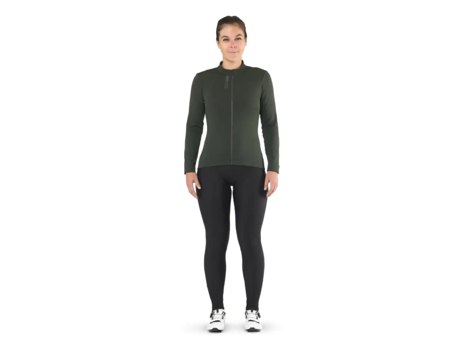 Mavic Aksium Thermo damski dres długi rękaw Christmas Green
