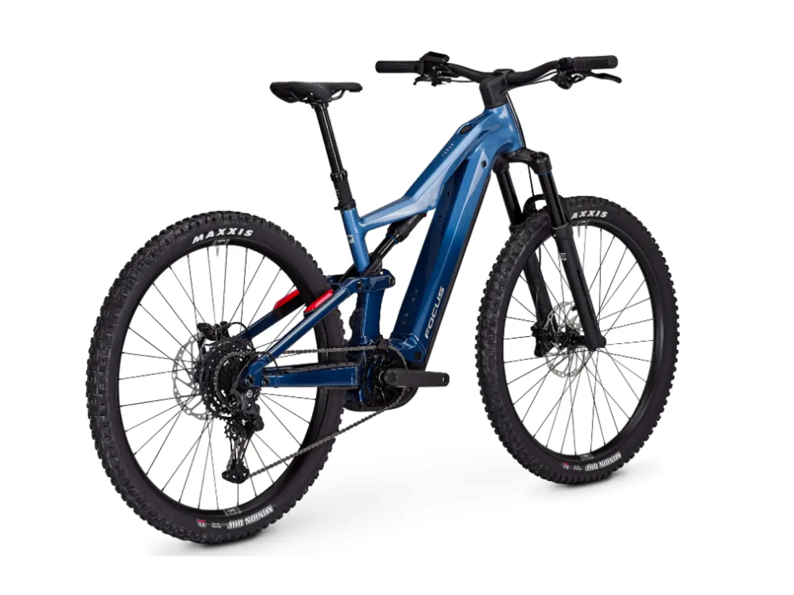Focus Thron2 6.7 rower elektryczny z pełnym zawieszeniem 600 Wh Aliceblue / Azureblue