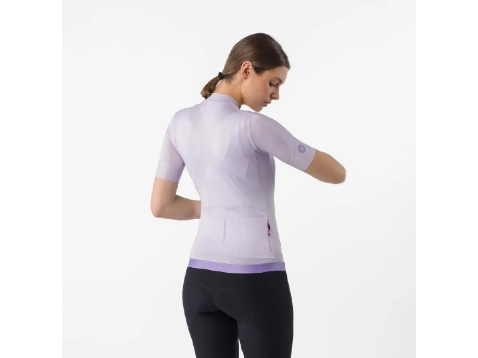 Castelli Espresso 2 W damska koszulka z krótkim rękawem Purple Mist