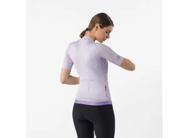 Castelli Espresso 2 W damska koszulka z krótkim rękawem Purple Mist