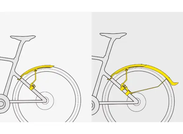 Topeak TetraFender G1+G2 zestaw błotników żwirowych reflective sticker