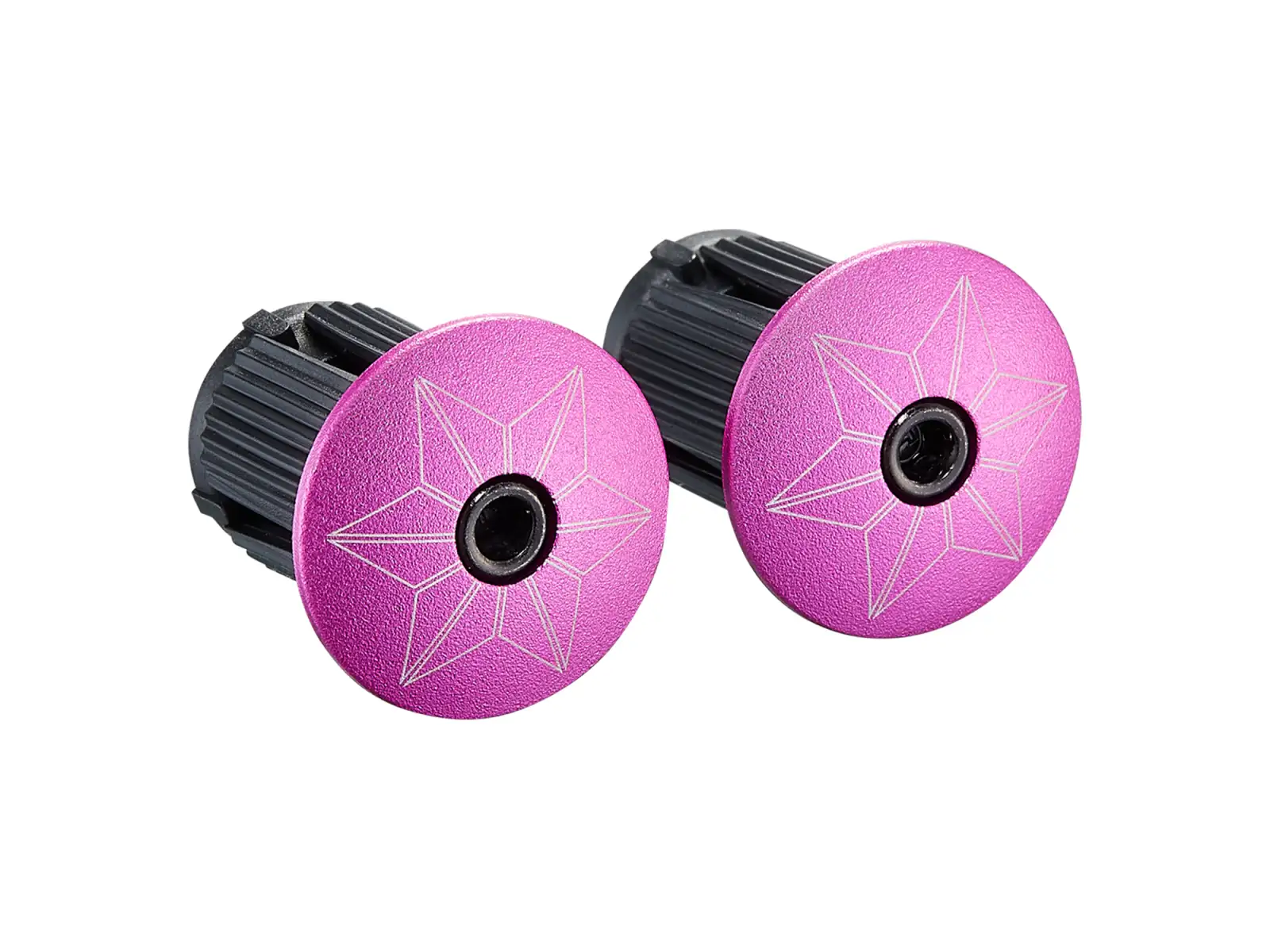 Supacaz Super Sticky Kush Classic owijka Rad/Pink plugs