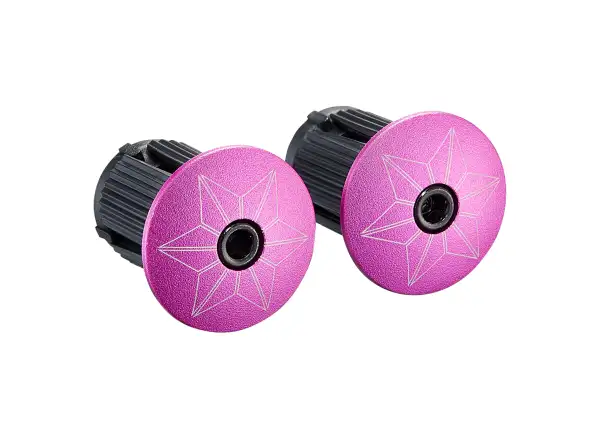 Supacaz Super Sticky Kush Classic owijka Rad/Pink plugs