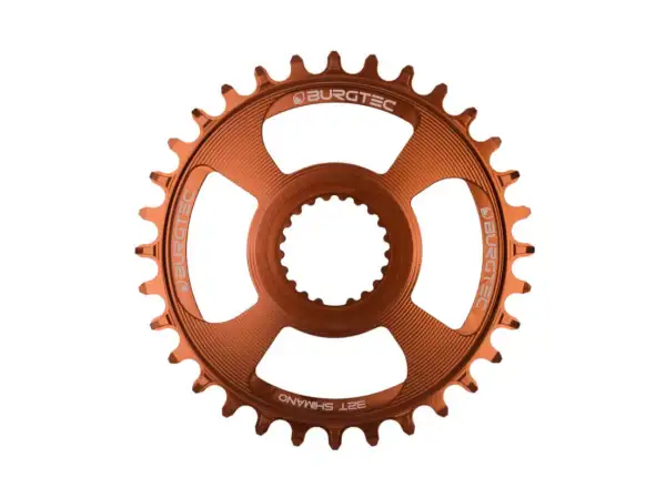Burgtec Thick Thin DM Shimano tarcza 32 zębów brązowa