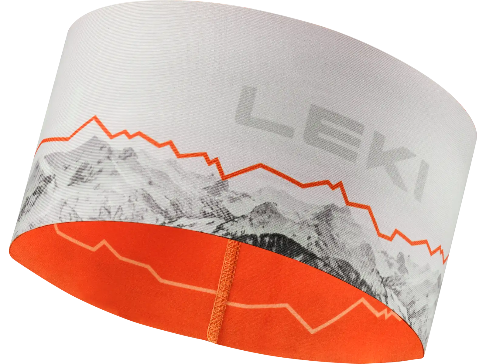 Leki XC Headband opaska na głowę White-orange One size
