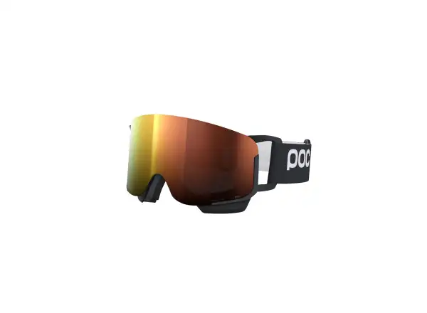 POC Nexal Mid gogle narciarskie Uranium Black/Partly Sunny Orange