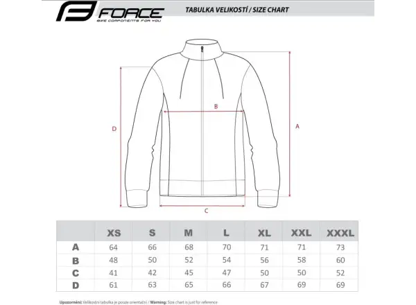 Force Leader bluza szara/niebieska