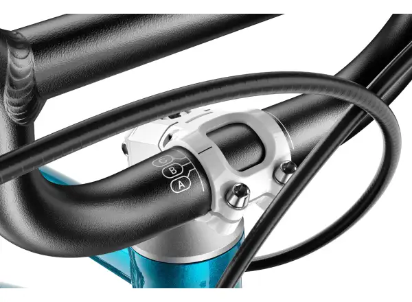 Woom GO 1 Plus rowerek biegowy dla dzieci 14" Metallic Blue