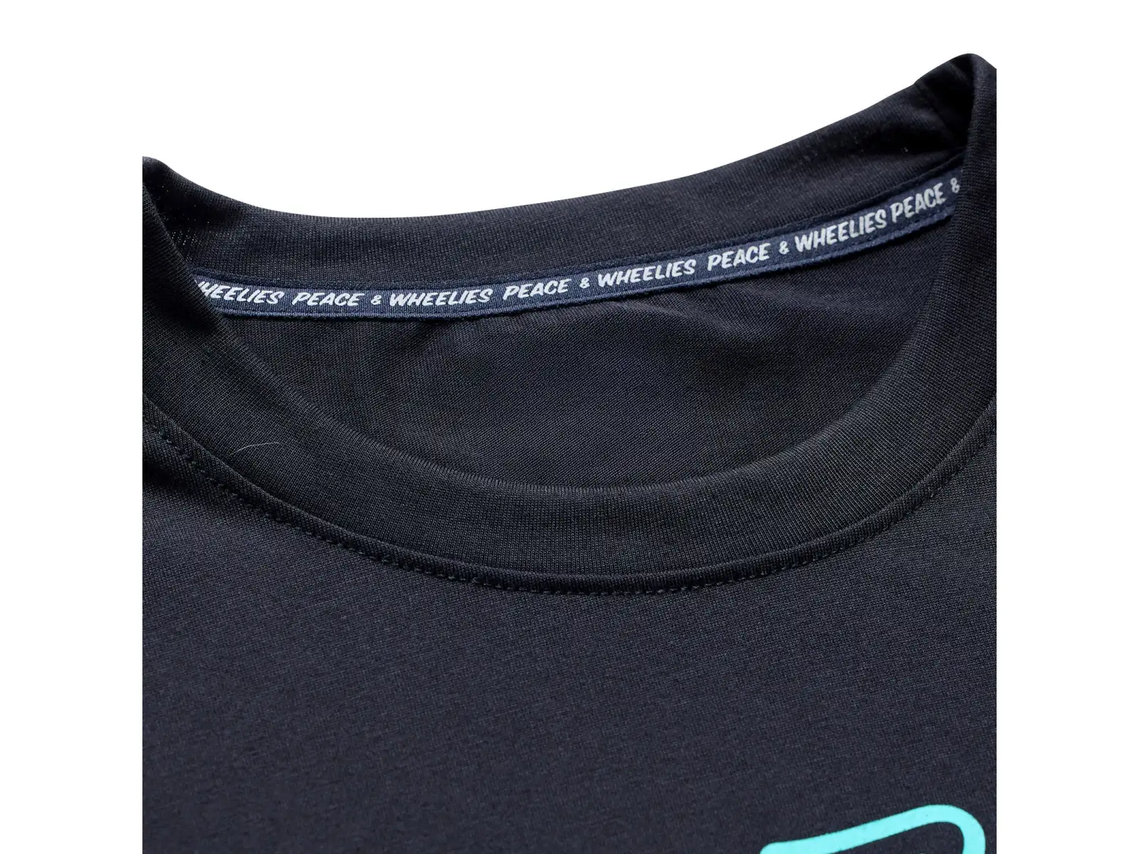 Troy Lee Designs Skyline Ride męska koszulka rowerowa Signature Black/Real Teal