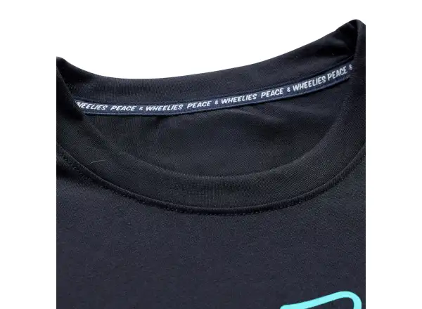 Troy Lee Designs Skyline Ride męska koszulka rowerowa Signature Black/Real Teal