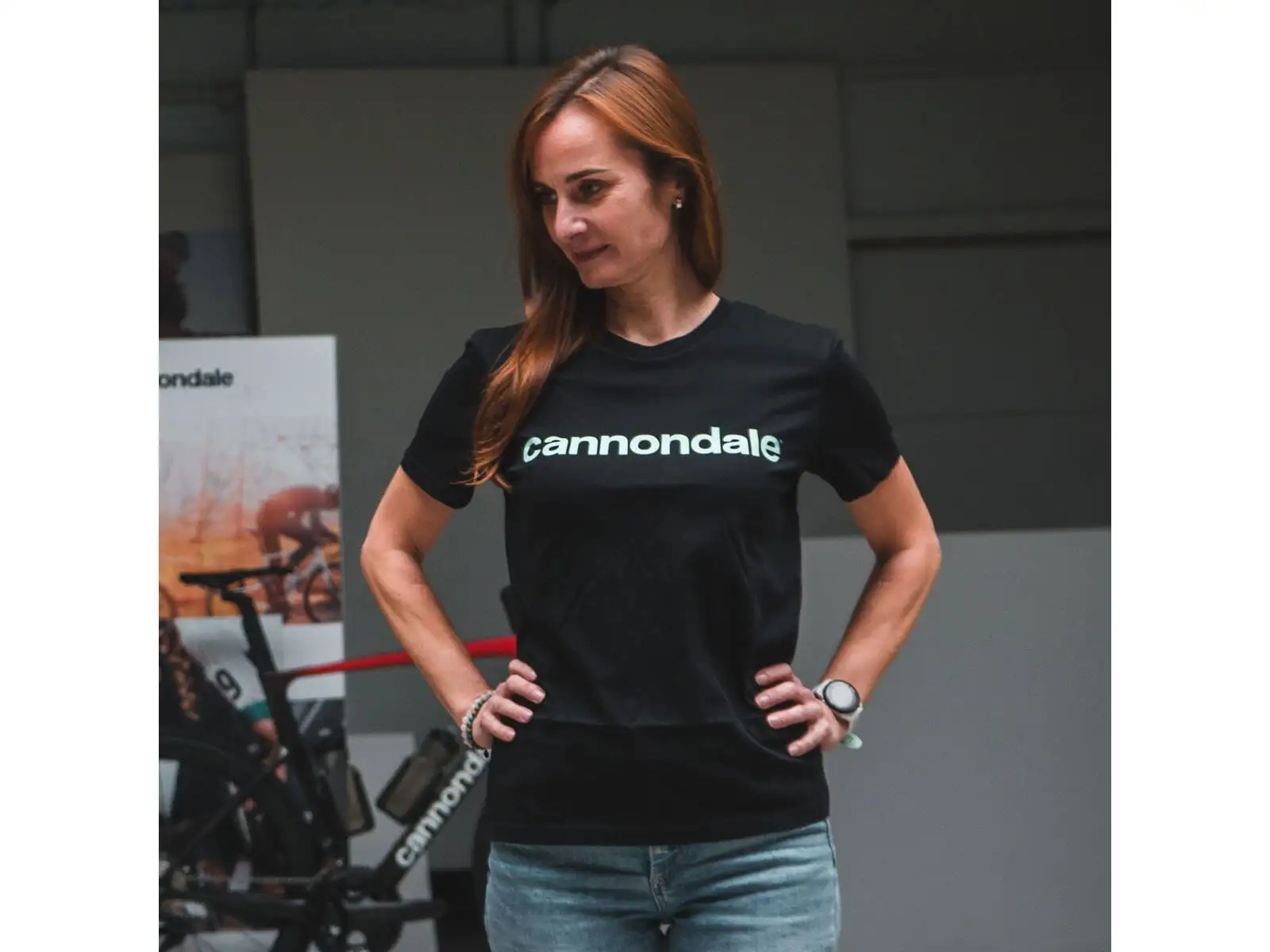 Cannondale Lifestyle koszulka krótki rękaw Black/Cool Mint