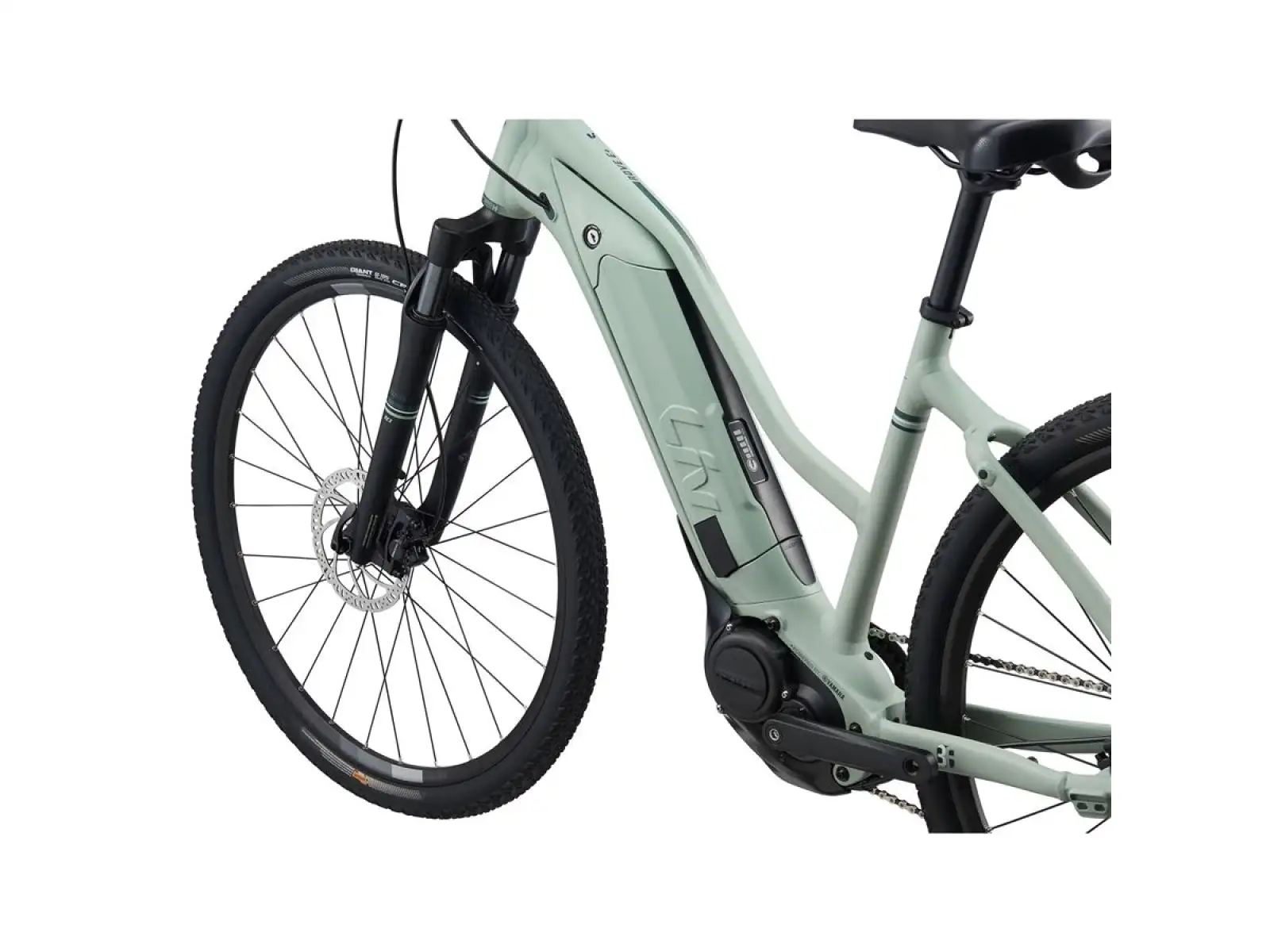 Liv Rove E+ damski rower trekkingowy elektryczny laurel
