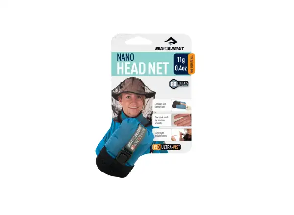 Sea To Summit Nano moskitiera Black
