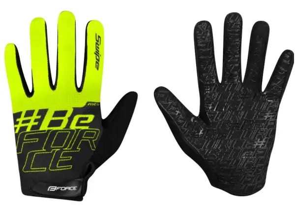 Force Swipe MTB rękawice czarna/fluo