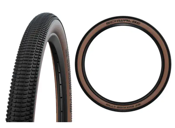 Schwalbe Billy Bonkers Addix Performance 24x2,00" opona kevlar czarna/brązowa