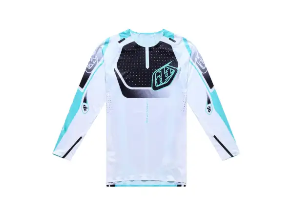 Troy Lee Designs Sprint Ultra męska koszulka z długim rękawem Proton White