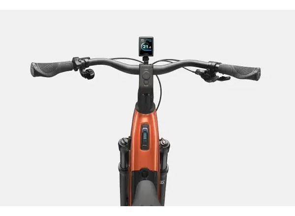 Cannondale Tesoro X 1 LSTH Orange Slice niskowejsciowy rower elektryczny trekkingowy