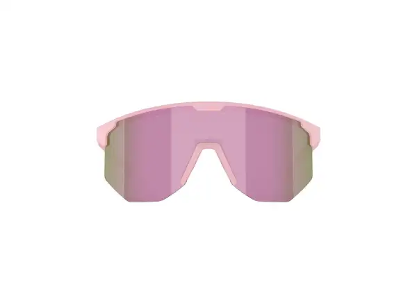 Bliz Hero Small okulary przeciwsłoneczne Matte Powder Pink/Brown Rosé Multi