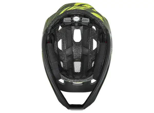 Uvex React JR kask MTB fullface Dark olive matt