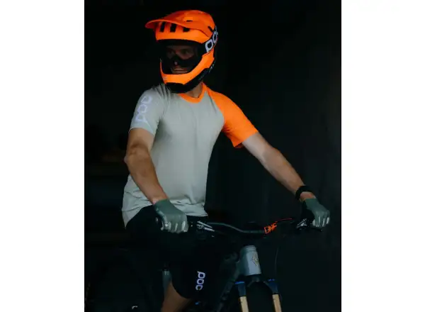 POC Otocon Race MIPS kask Fluorescent Orange AVIP/Uranium Black Matt