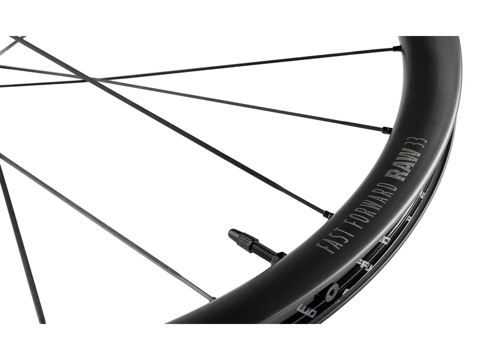 FFWD RAW CS 33 szosowe wyplecione koła Matt Black