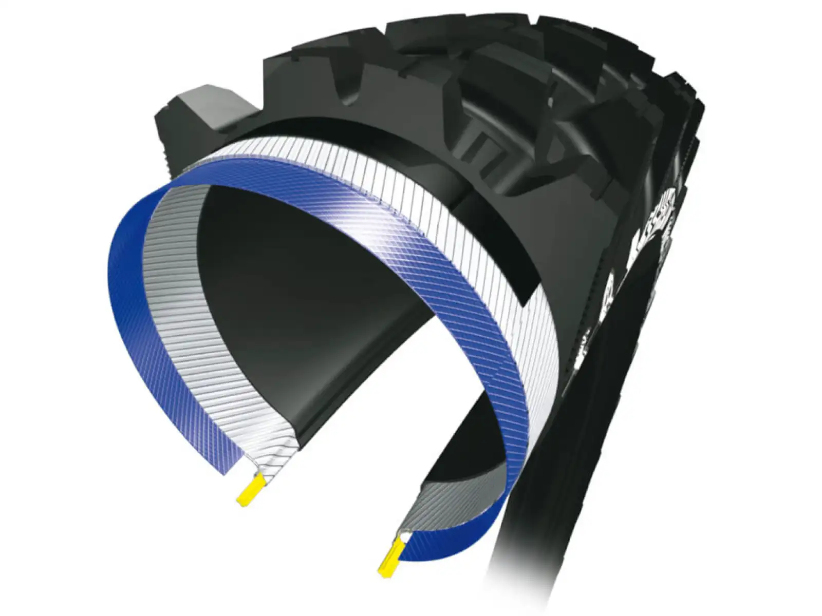 Michelin E-Wild Rear E-GUM-X TS TLR 27,5x2,60" MTB opona kevlar