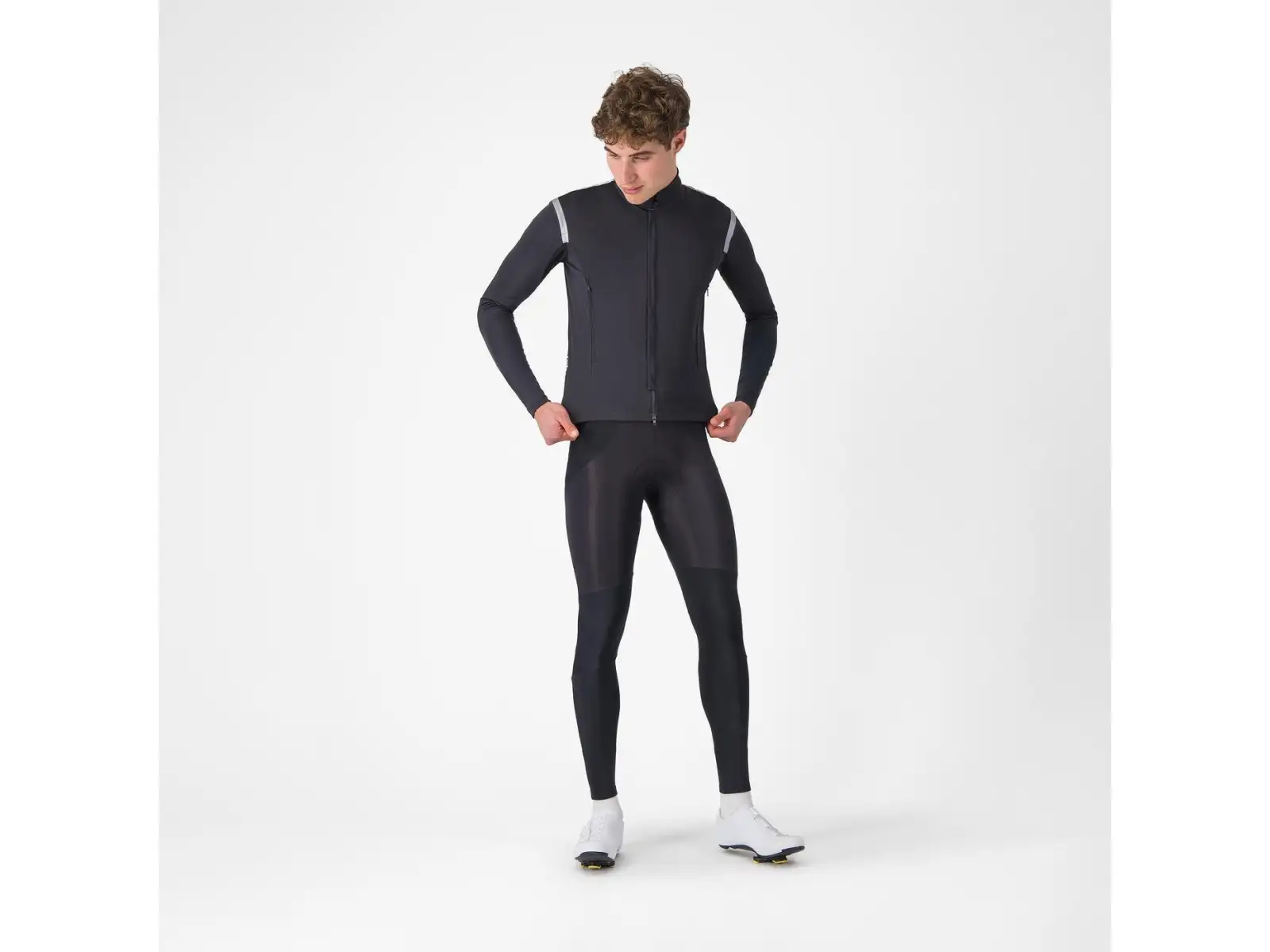 Castelli Perfetto RoS 3 Jacket męska kurtka Light Black/Silver Reflex