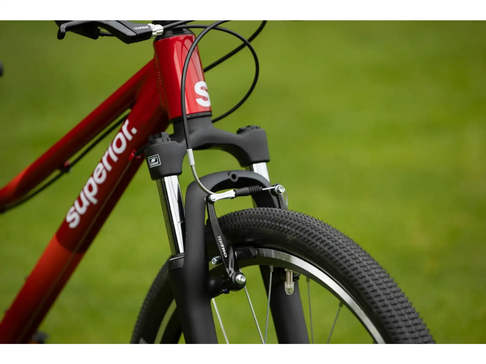 Superior RACER 24 rower dziecięcy Gloss Racing Red