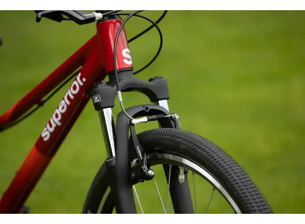 Superior RACER 24 rower dziecięcy Gloss Racing Red