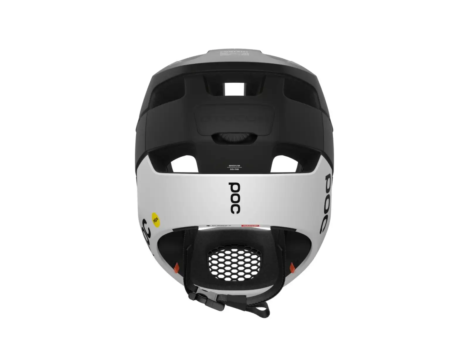 POC Otocon Race Mips kask Uranium Black Matt/Hydrogen White