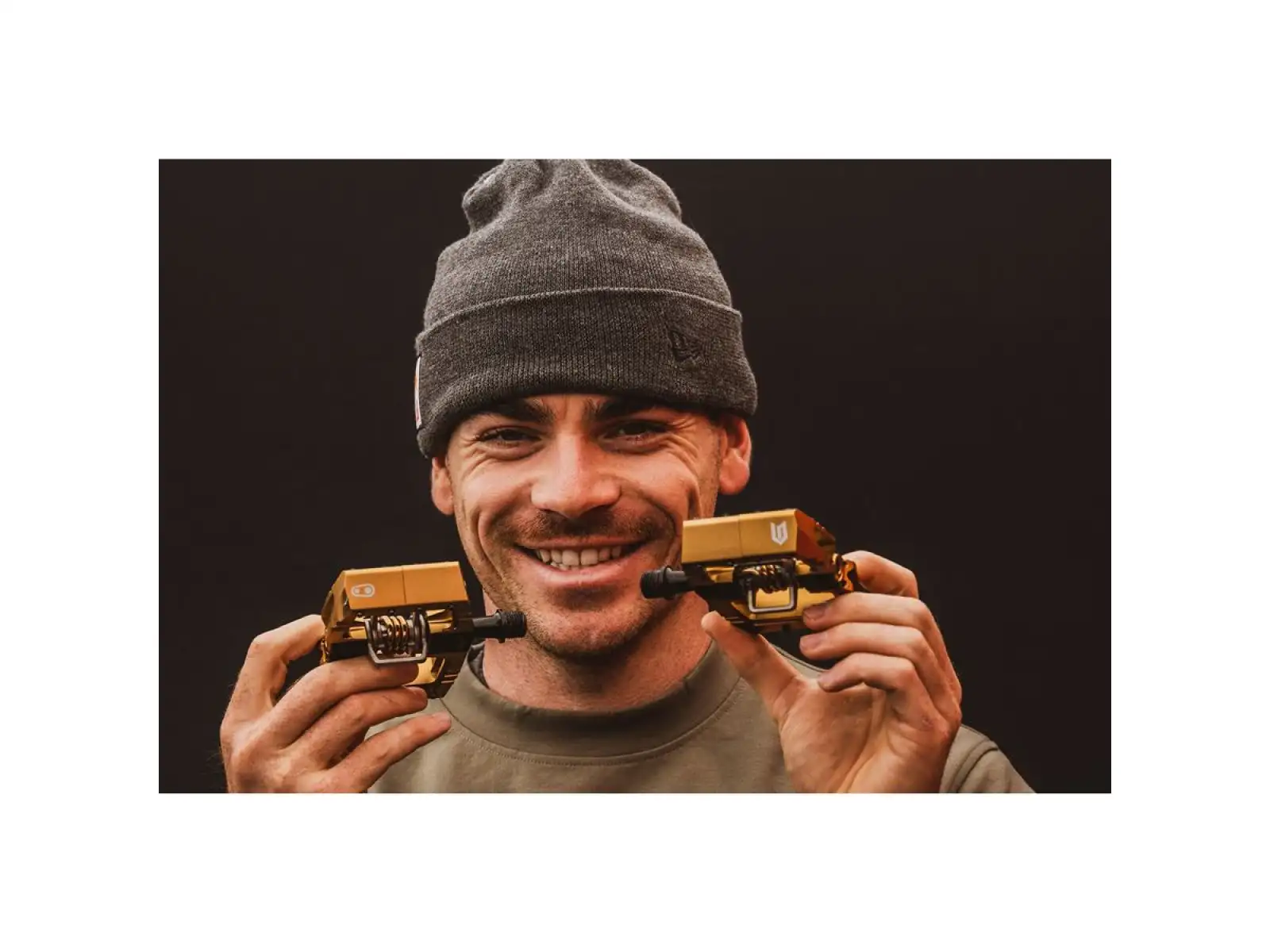 Crankbrothers Mallet DH Loic Bruni Signature Bronze Edition pedały zatrzaskowe