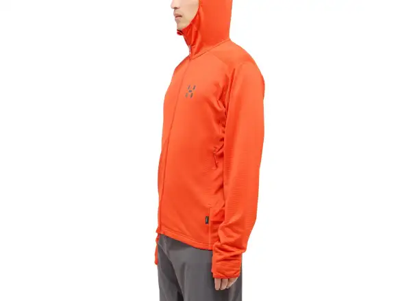 Haglöfs L.I.M Mid Multi Hood męska bluza z kapturem czerwona