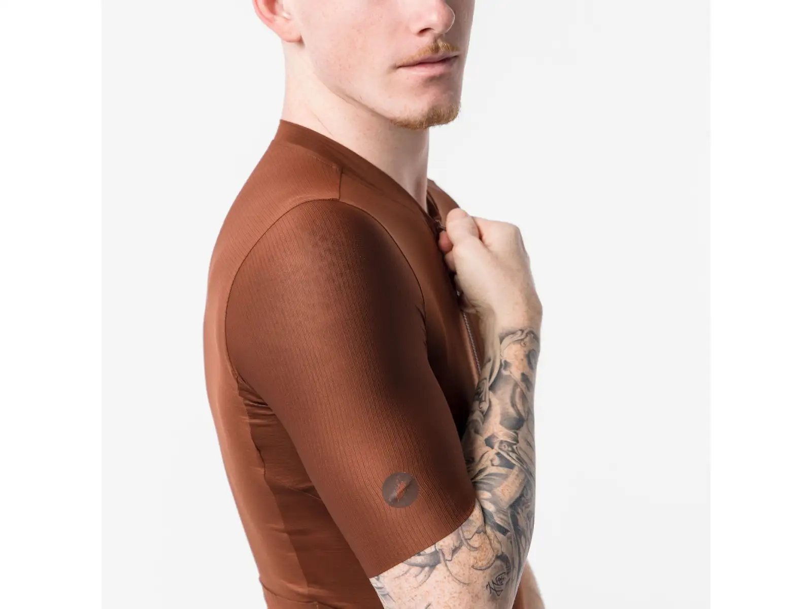 Castelli Espresso 2 męska koszulka rowerowa krótki rękaw Deep Mocha