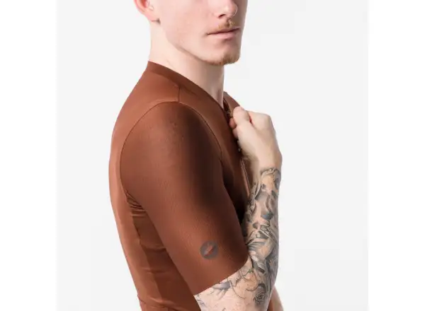 Castelli Espresso 2 męska koszulka rowerowa krótki rękaw Deep Mocha