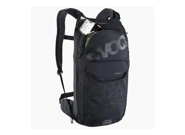 Evoc Stage 6 l plecak Black + Bukłak wodny 2 l