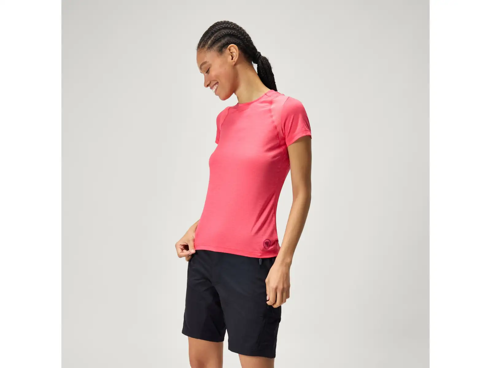 Endura SingleTrack damski dres krótki rękaw Punch Pink