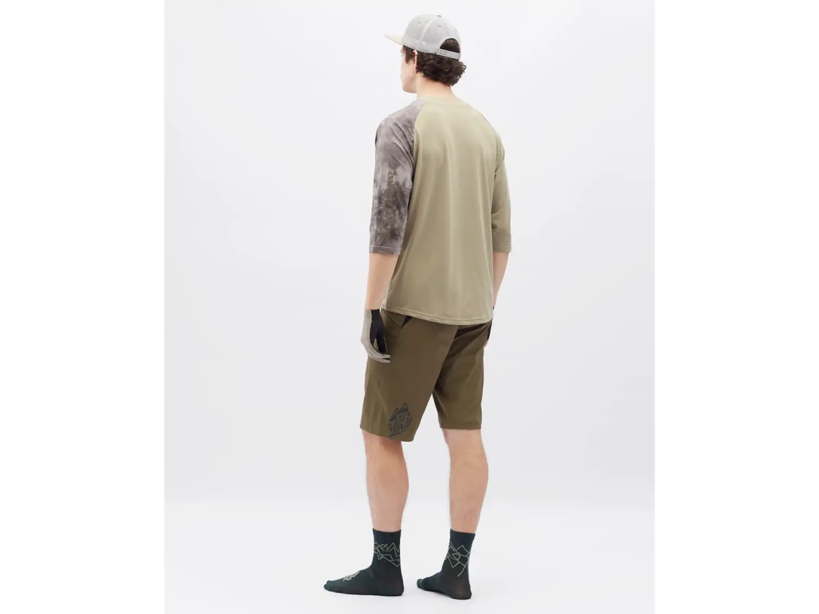 Silvini Brunello męska koszulka rowerowa 3/4 rękaw Cream/Brown