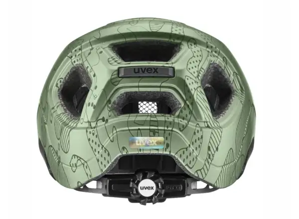 Uvex React Jr. dziecięcy kask Moss Green/Altim Matt