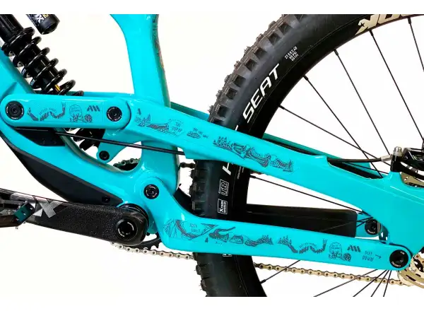 AMS Frame Guard Extra naklejki ochronne na ramę RedBull/Hardline/Dark Grey