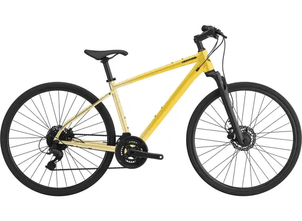 Cannondale Quick Womens CX 2 damski rower fitness Light Yellow