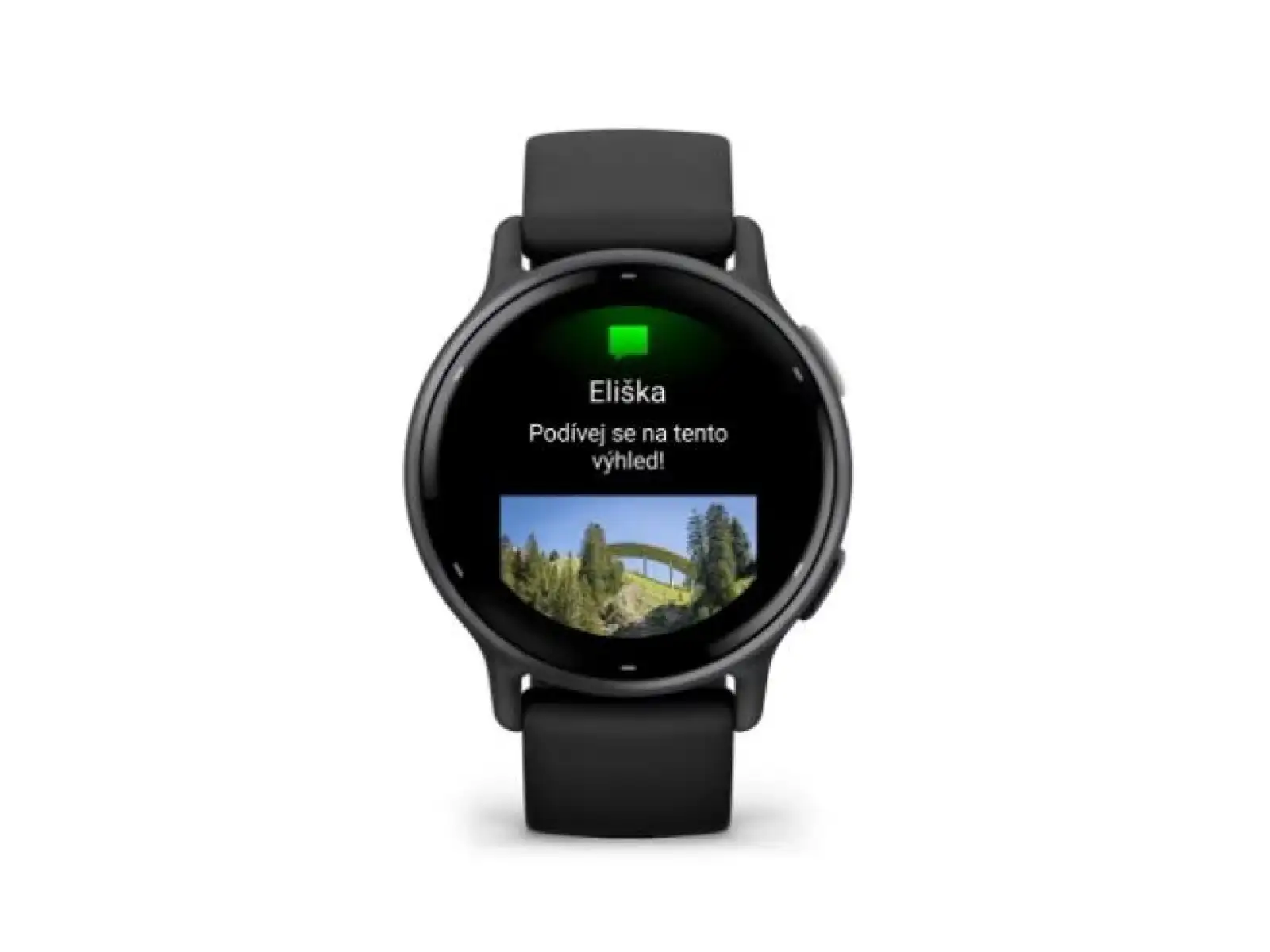 Garmin vívoactive 5 inteligentne zegarki Black/Slate